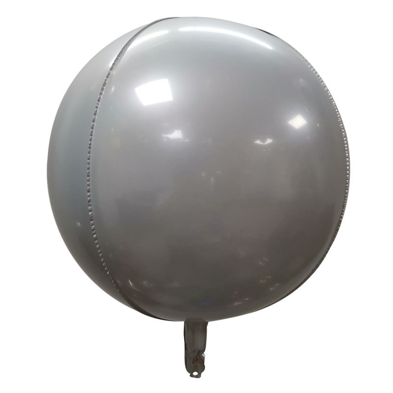 Globo aluminio redondo 4D grande