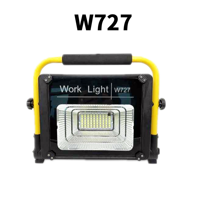 Nueva venta al por mayor fuerte luz LED Luz de inundación de alta potencia al aire libre sitio de construcción luz USB carga directa reflector lámpara de iluminación portátil