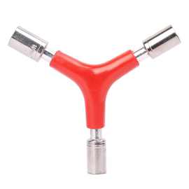 ✅自行车维修修车组合 扳手三叉外六角工具  Y型套筒扳手工具