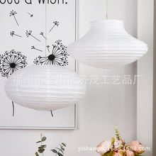 工厂批发创意纸灯笼儿童DIY绘画折叠灯笼节日婚庆装饰工艺品灯笼