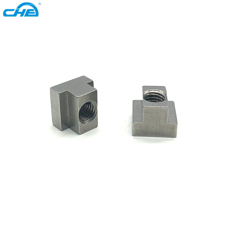 碳钢T型螺母8.8级碳钢台阶螺帽T型块T型槽压板螺母原色非标螺母