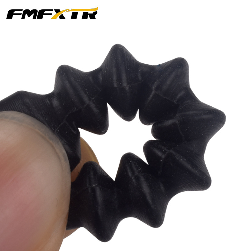 Bicicleta de montaña de alambre de freno de disco de freno cubierta protectora bicicleta de carretera cable de freno de disco cubierta de polvo buffer manguera de goma