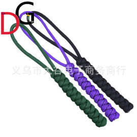 速卖通热销纯手工编织箱包服饰拉尾绳扣钥匙扣玩偶挂件背包挂绳