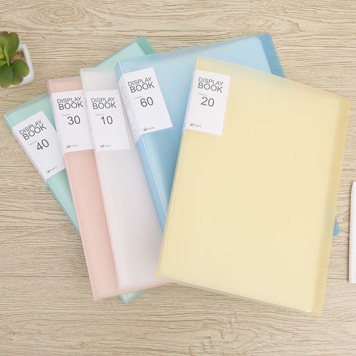 A4 Folder with Multi-Layer Insert Sheets, Transparent Inserts, and Student Exam Paper Storage Pouch
