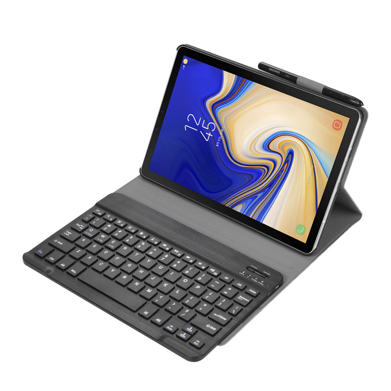 Hot Sale in stock Tab S5e 10.5 External Bluetooth Keyboard T720 T725 Leather Case Ultra Thin Leather Case