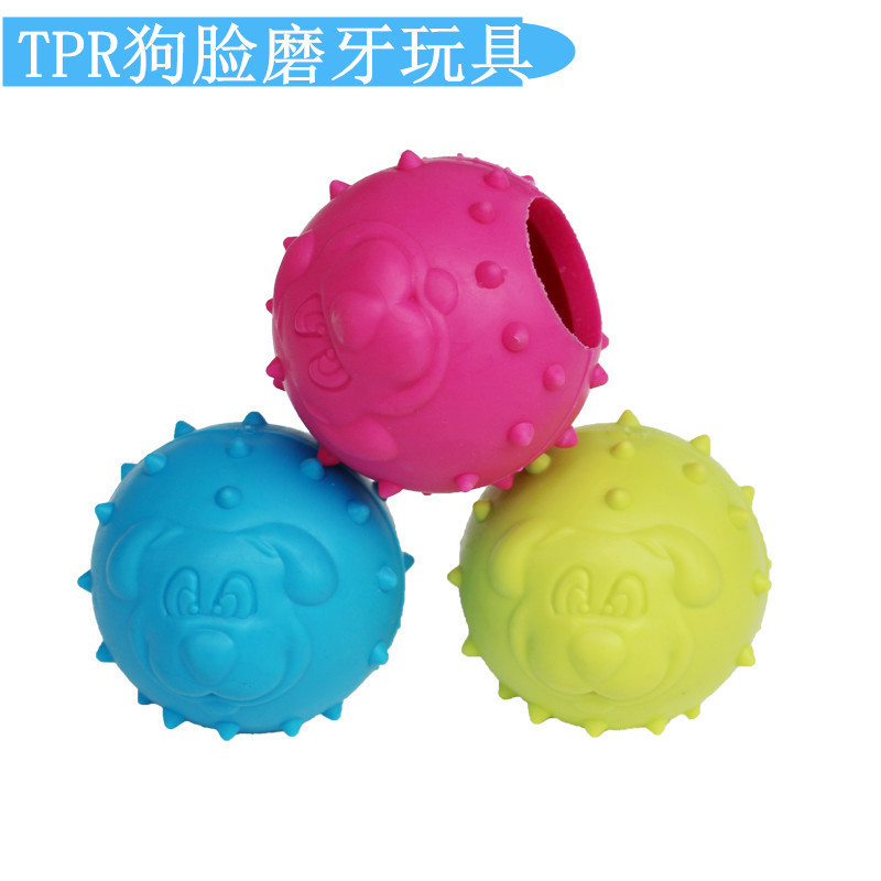 TPR cara de perro bola 6,5 cm