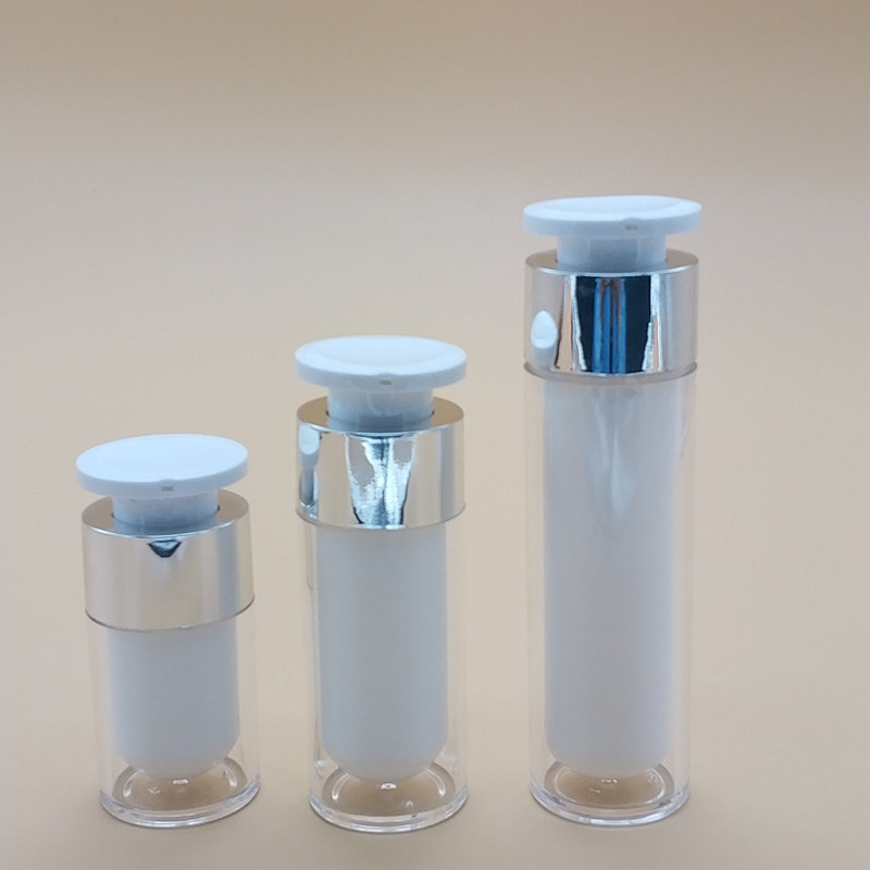 15ML30ML50ML亚克力真空瓶化妆品分装瓶乳液按压瓶包材现货精华