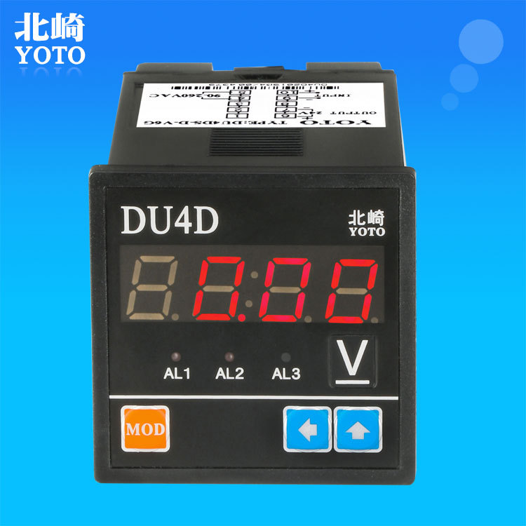 YOTO北崎DU4DS传感器表变频器显示表显示转速线速度频率电流电压