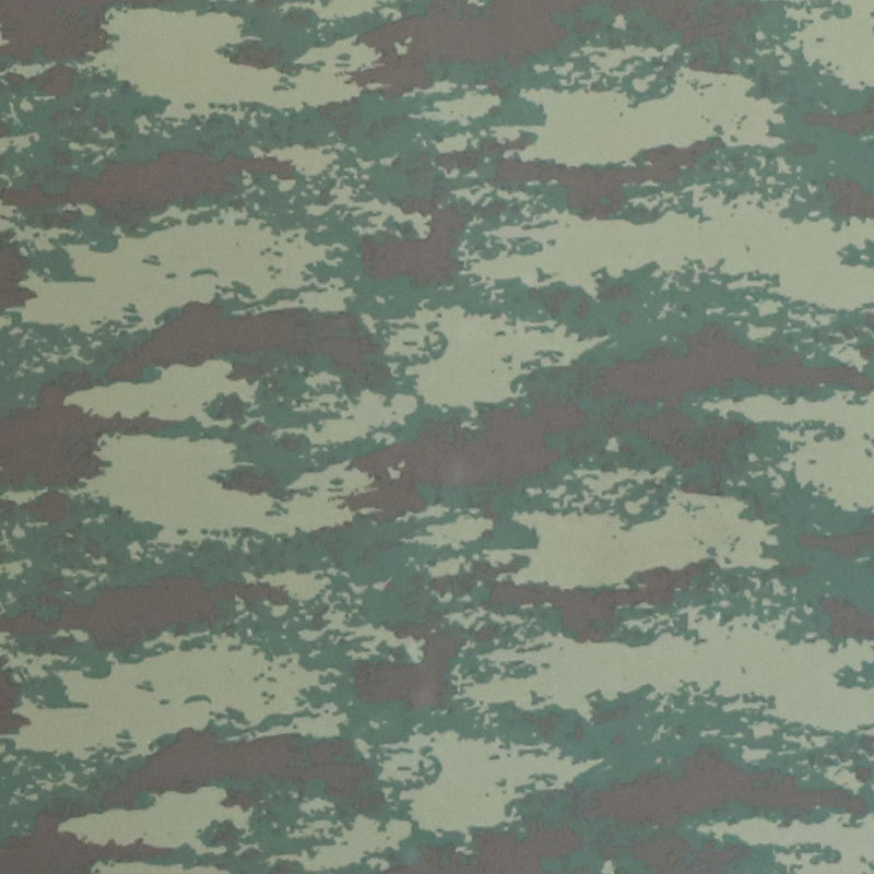 厂家批发现货600D涤纶防水PVC无白印土耳其迷彩牛津布