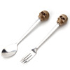 Set stainless steel, handle, tableware, suitable for import