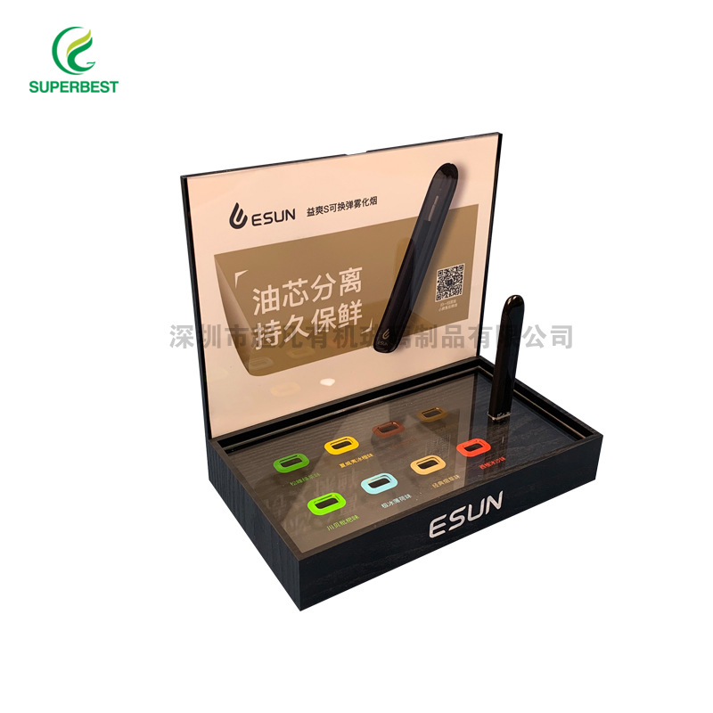 电子烟亚克力展示架 展会电子数码产品展示架厂家加工 深圳