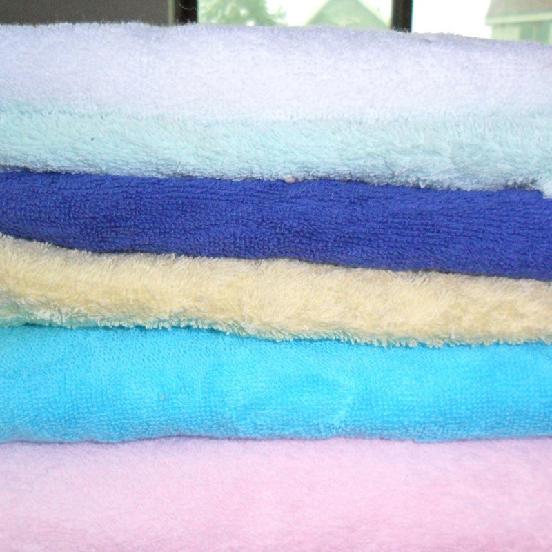 批发全棉双面毛巾吸汗浴袍毛巾浴巾面料梭织毛圈布双面毛巾布料