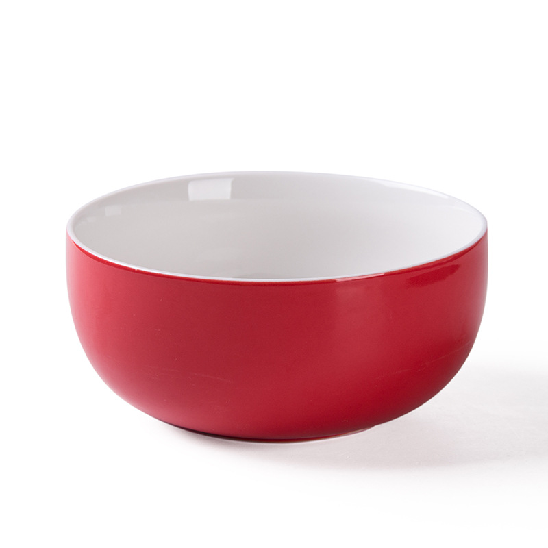 5 "negro de cerámica negro tazón de arroz sopa tazón de fideos