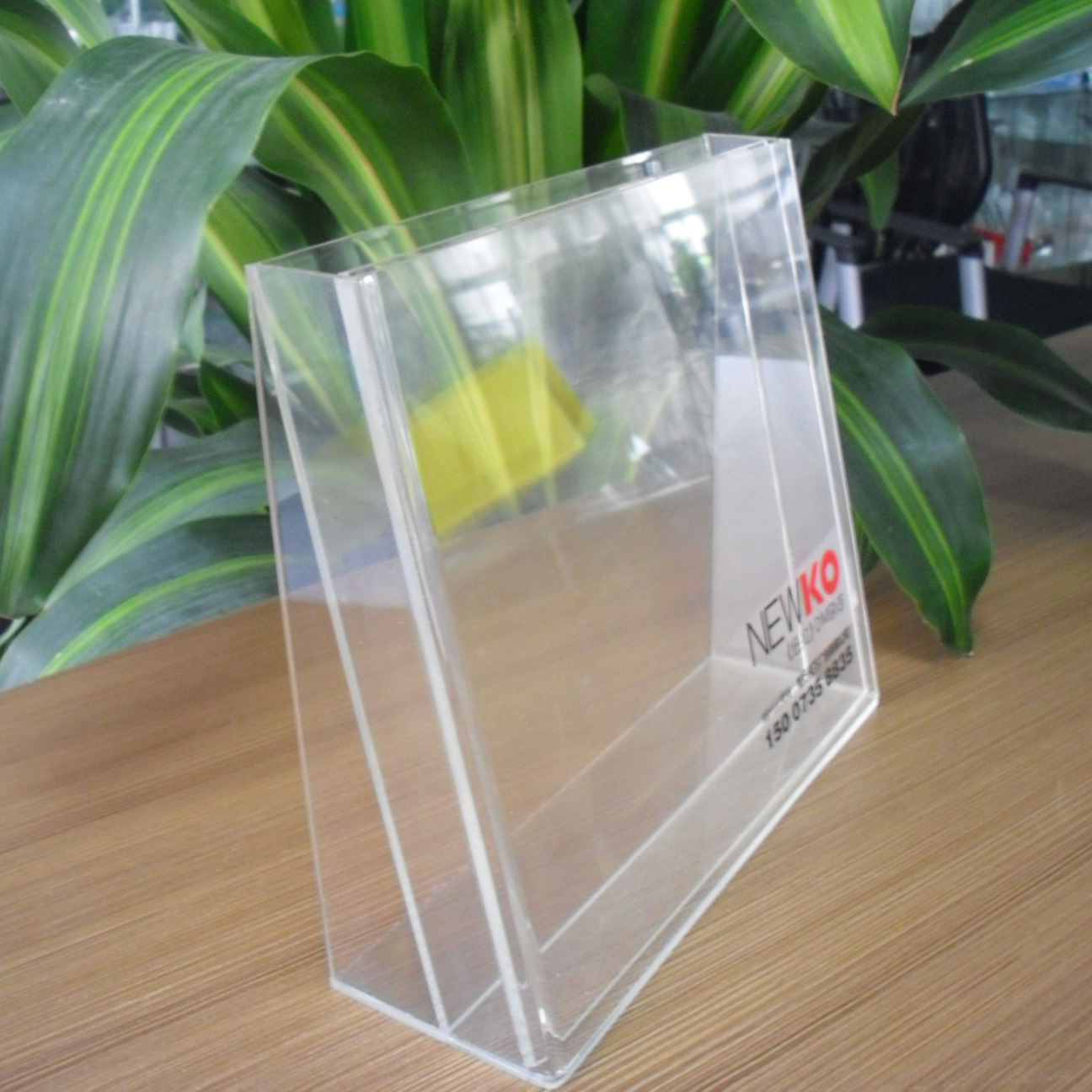 桌上A3A4亚克力广告杂志架 桌面宣传单架 有机玻璃A5资料架