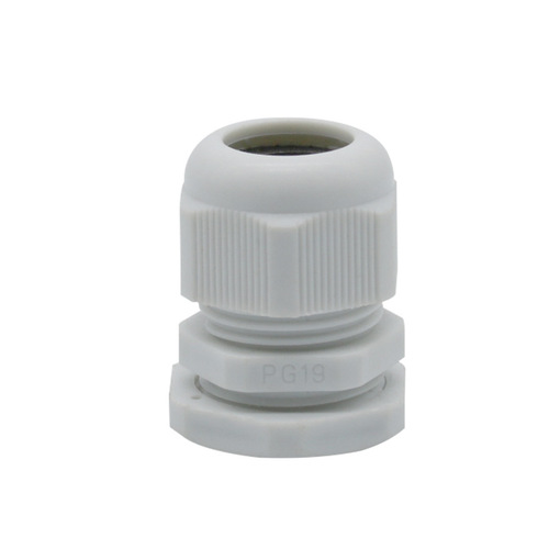 Nylon plastic cable waterproof connector PG7 fixed cable threading gland PG9/11/13.5 complete specifications