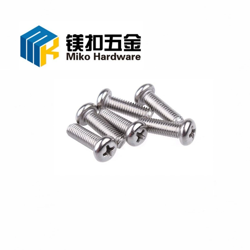 Поставка 316 нержавеющая сталь Гуандун стандартный винт машины YB818 крест круглая головка машина винт M5