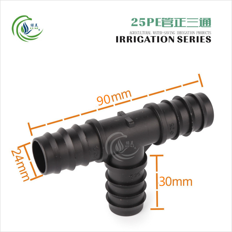 Tubo de PP 25 PE tee 50