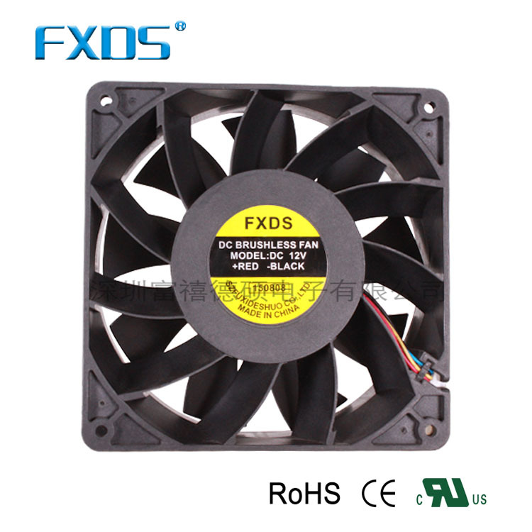 工厂直销14051大型散热风扇 品质保证材料环保防火 可支持温控