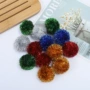 节日加密圣诞pompom金丝球