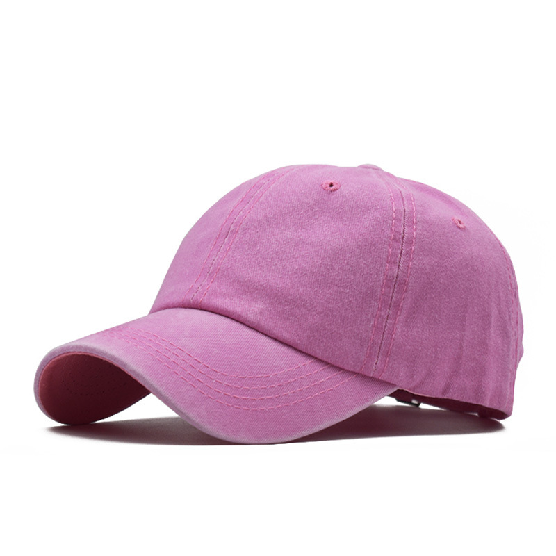 Los niños adultos transfronterizos de AliExpress padre-hijo lavado puro algodón color sólido luz tablero gorra de béisbol de los hombres gorra de béisbol de costura