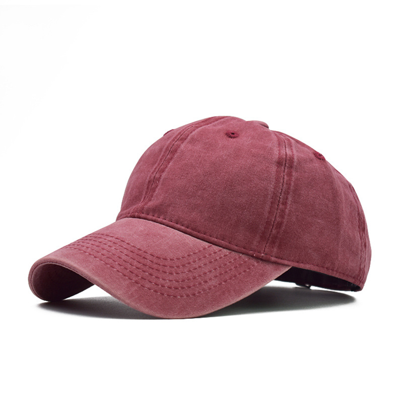 Los niños adultos transfronterizos de AliExpress padre-hijo lavado puro algodón color sólido luz tablero gorra de béisbol de los hombres gorra de béisbol de costura