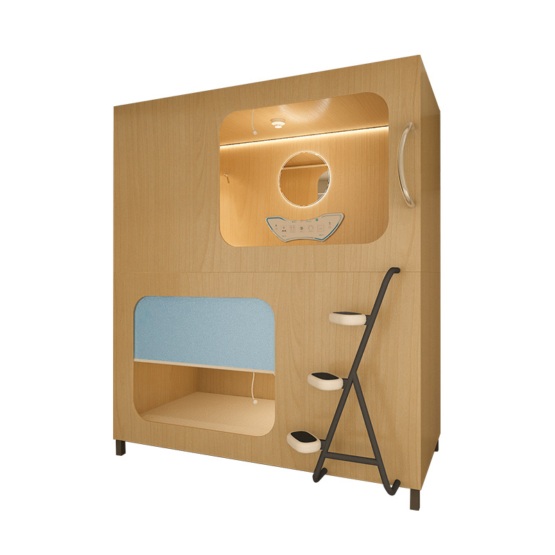Espacio cápsula cama de dormir cápsula compartida cama combinación inferior hotel escuela familia dormitorio cabina de dormir cama