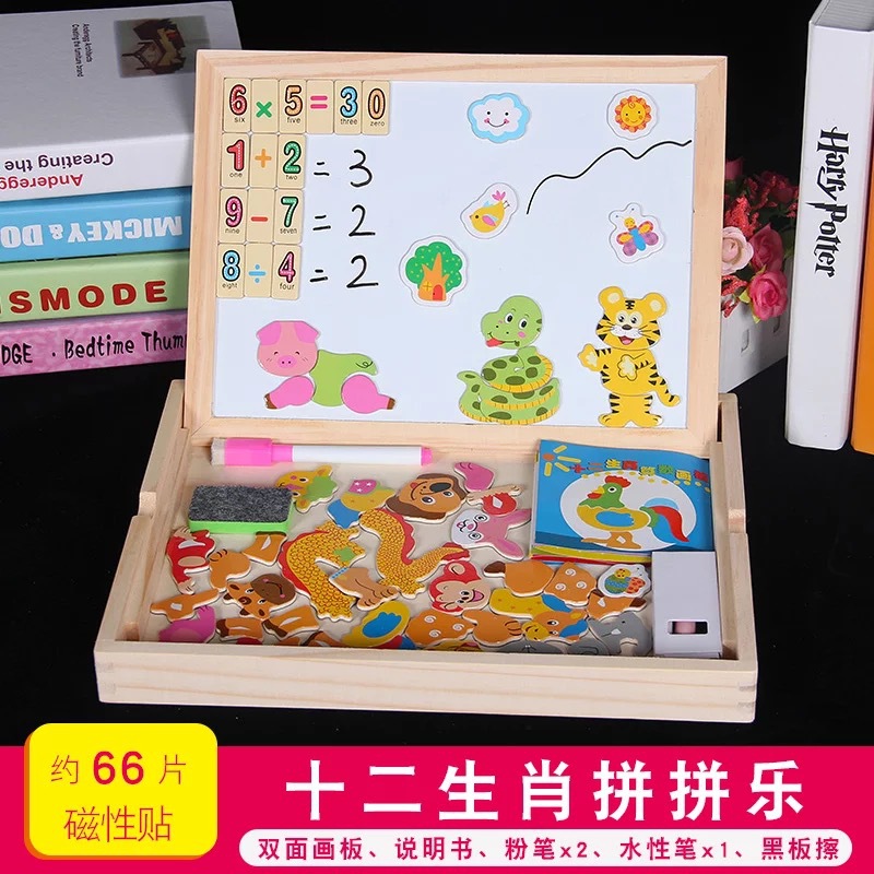 Venta directa de fábrica de juguetes educativos para niños Magnetic Pinpinle 1-3-6 años Educación temprana para bebés Iluminación para niños pequeños Madera