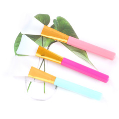New DIY Beauty Silicone Mask Brush Soft Head Silicone Brush Mask Adjuster Stick Homemade Mask Mud Tool Brush Wholesale