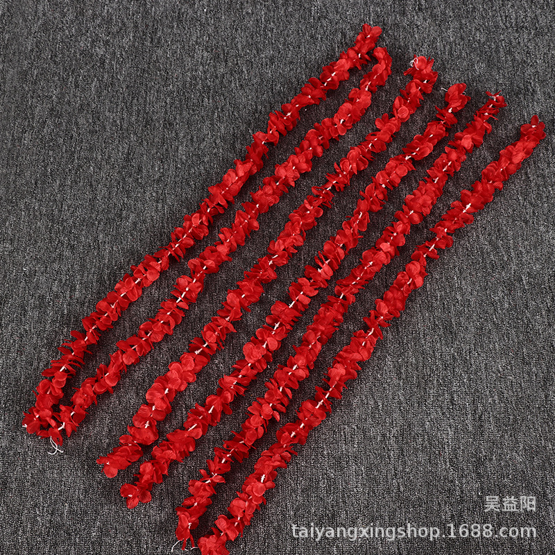 Decorativo floral boda apoyos artificial orquídea flor cadena etapa adornos flor pared decoración suministros boda arreglo flor tira de la flor