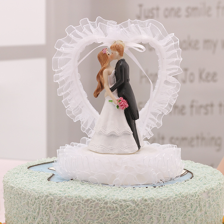Groom and Bride Figurines, Dolls, Hand-Made Crafts, Wedding Cake Decorations, Resin Crafts, Valentine's Day
