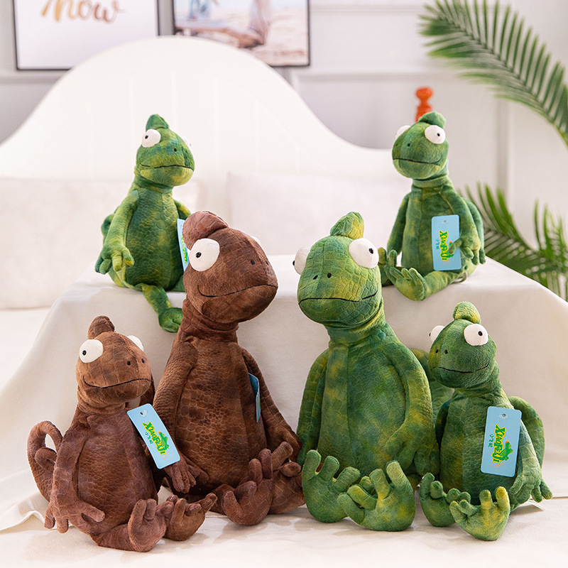 Simulación camaleón peluche juguete muñeca lagarto creativo divertido truco muñeca almohada regalo de Halloween al por mayor