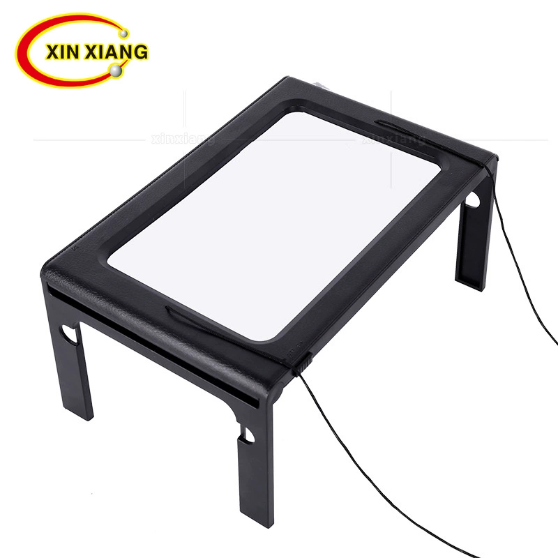 Настольная подвесная многоцелевая лампа с 6 светодиодами, аккумулятор/внешний источник питания USB, увеличительное стекло HD