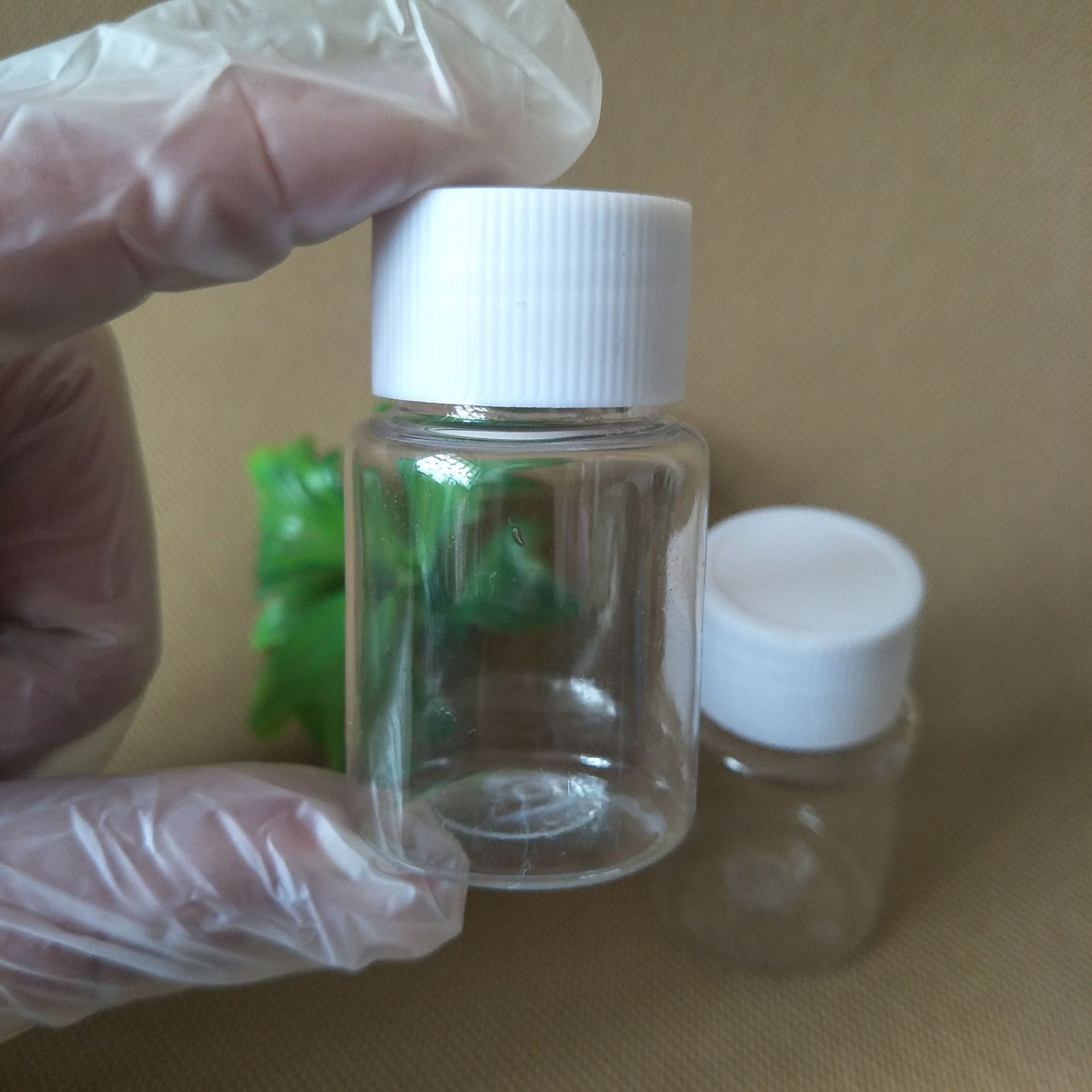 PET塑料大口透明圆瓶 30毫升/ml/克/g塑料瓶 小瓶子现货