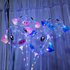 INS Lighting Net Red Bobo Ball Transparent Light Light LED Cartoon Flash Balloon Plaza Night Market Stalls Source