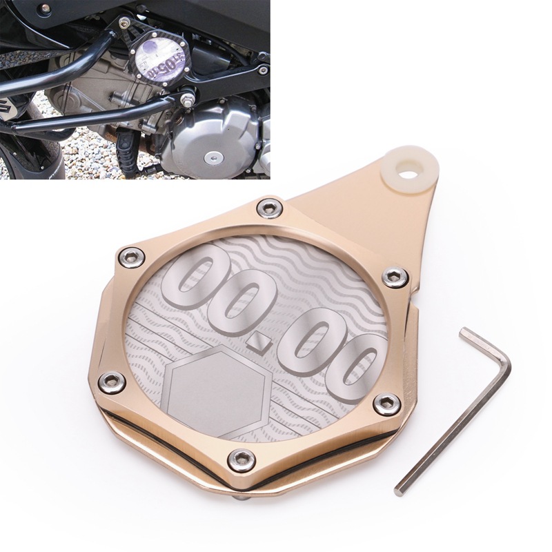 Marca de impuestos de motocicleta Marca decorativa Coche eléctrico Lista de impuestos generales Marca de etiquetas Placa de impuestos hexagonales de aluminio CNC de alta calidad
