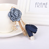 Fresh cloth flower-shaped, keychain with tassels, pendant, Korean style, wholesale