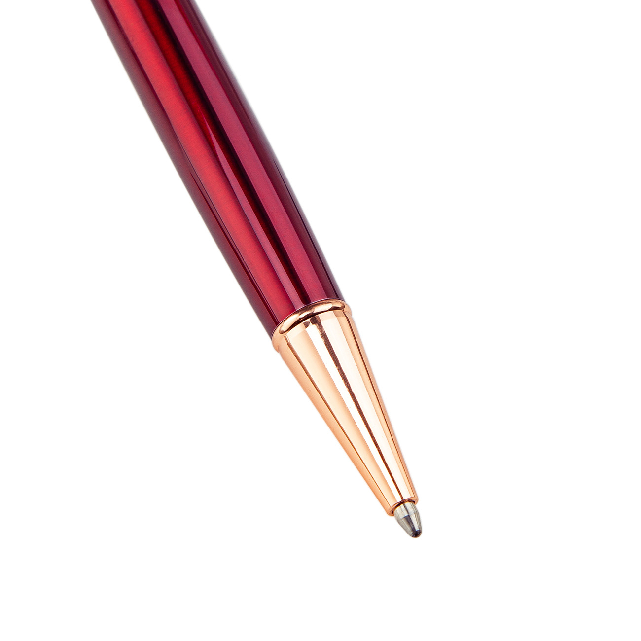 Varilla vacía de metal DIY bolígrafo recargable Crystal Quicksand lámina de oro pluma Impresión logotipo letras pluma de bricolaje