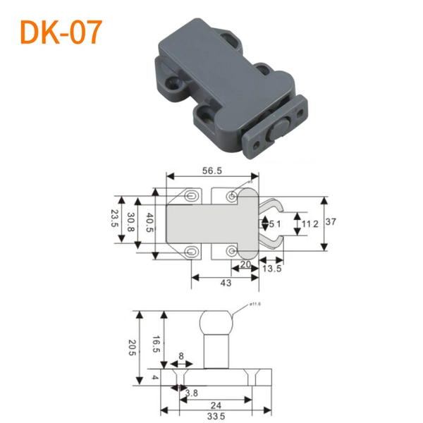 Dk-07 nylon gray