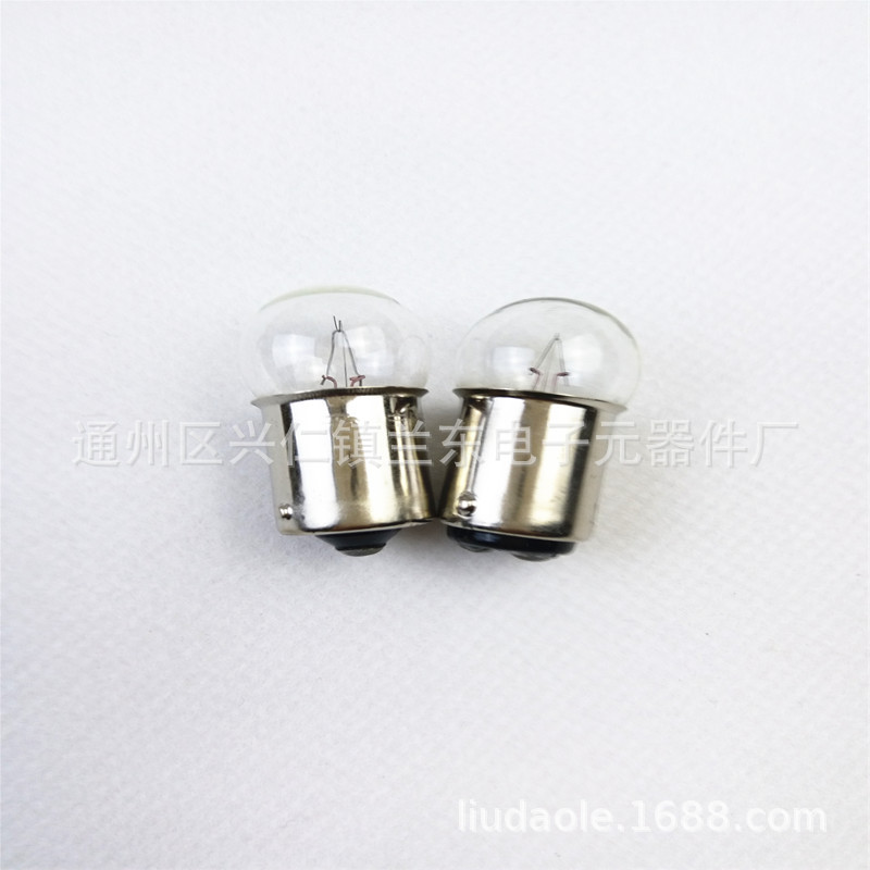 G18 round head bulb 24V 5W 10W bayonet mount B15 bulb chips BA15S BA15D factory direct sales
