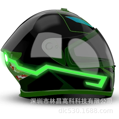Flashing Helmet Light Strip, Cold light sheet