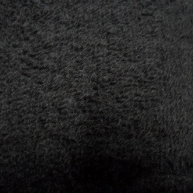 400克黑色棉梭织双面毛巾布酒店浴袍浴巾毛巾布全棉毛巾面料现货