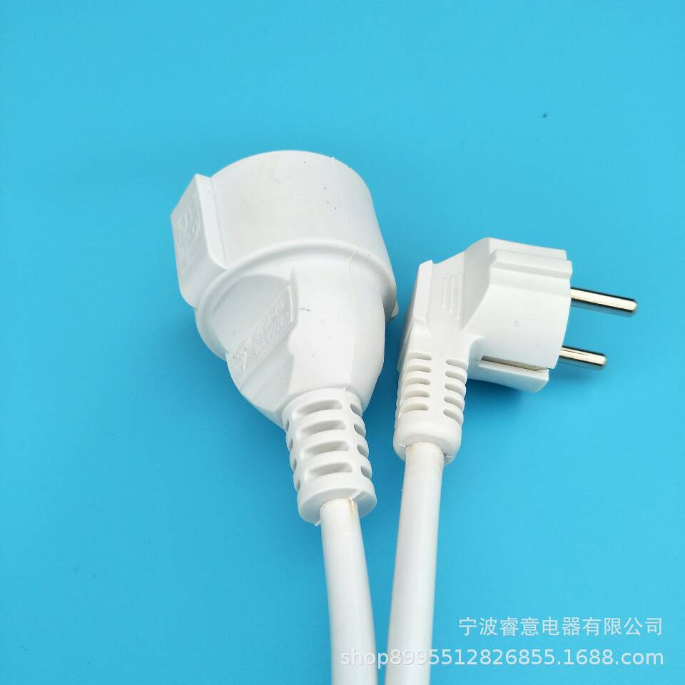 厂家现货供应欧式工具插头电源线 16A-250V电源线 延长线