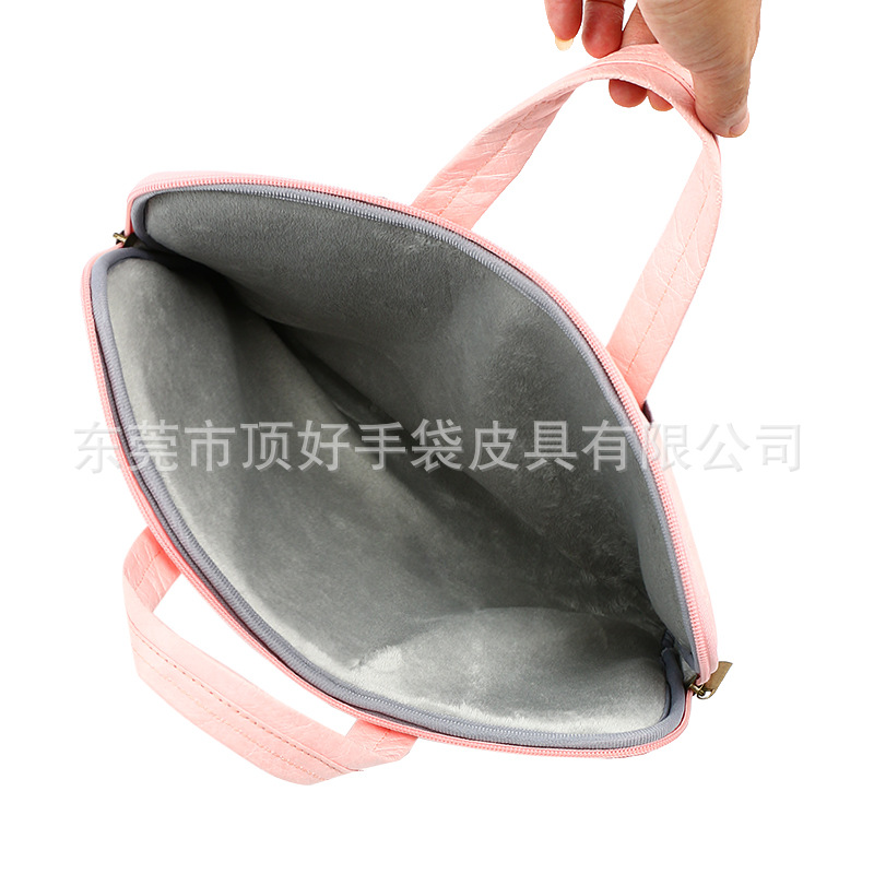 Dongguan manufacturers waterproof DuPont paper computer bag pink tear DuPont paper business bag Tyvek computer bag