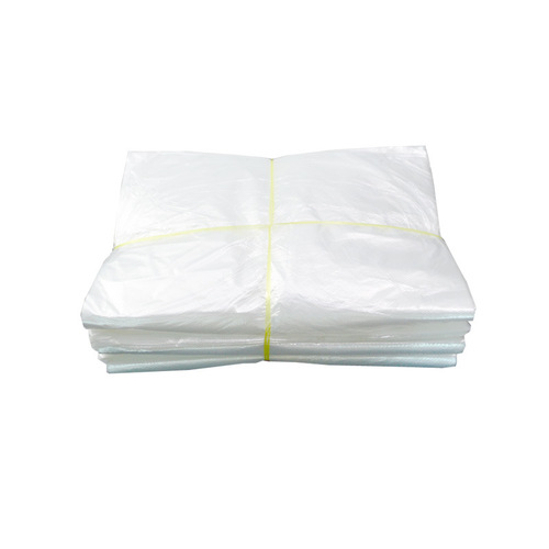 Film bag pe low pressure flat mouth large transparent packaging bag plastic bag wholesale disposable inner film fresh-keeping bag