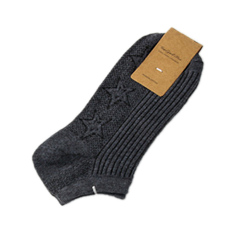 Nuevo adulto Four Seasons calcetines del barco de los hombres transpirable sudor-absorbente casual rayas hombres barco Calcetines de algodón de una sola pieza de entrega