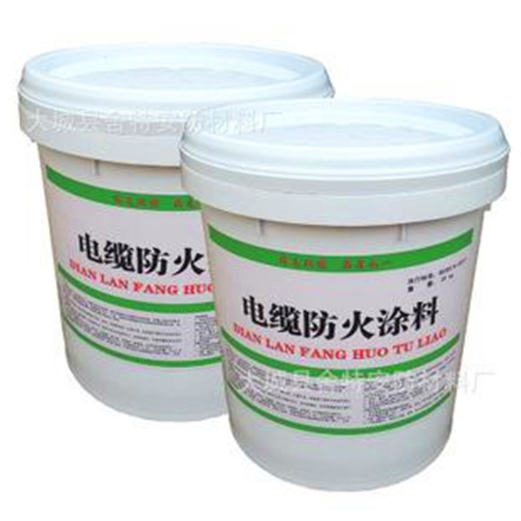 厂家大量直销专业生产DFT-I型电缆防火涂料25公斤/桶标准规格