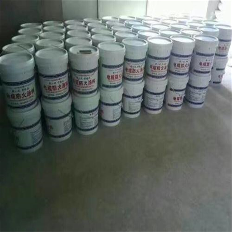 厂家大量直销专业生产DFT-I型电缆防火涂料25公斤/桶标准规格