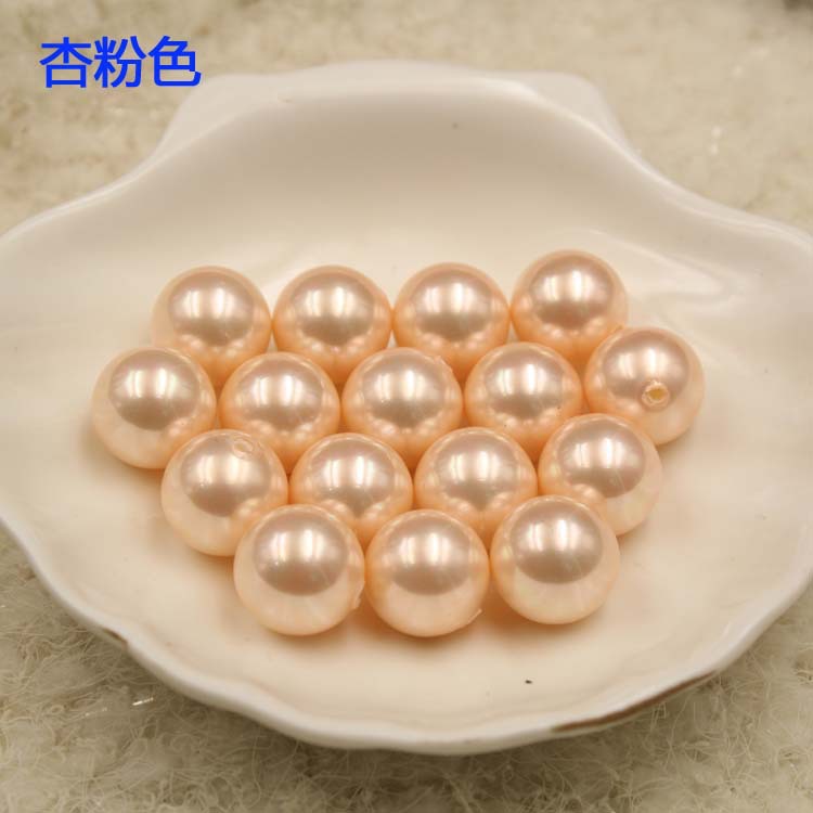 まねる南洋貝珠カラー半穴貝殻真珠diyアクセサリーペンダントアクセサリー施家真珠散珠卸売り