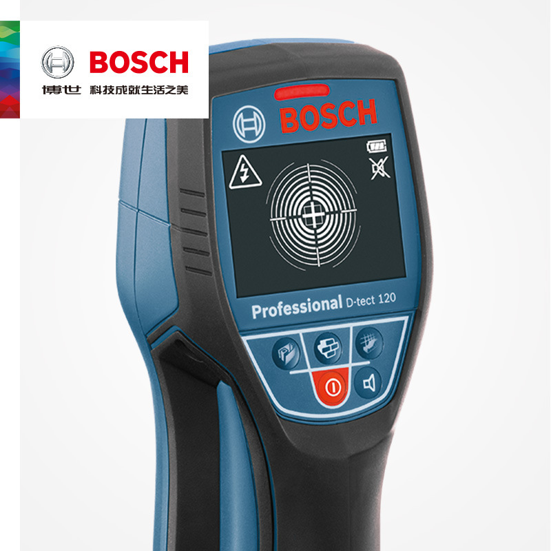 Detector de pared de BOSCH detector de 120 detecta metal/cable/madera/tubería de agua