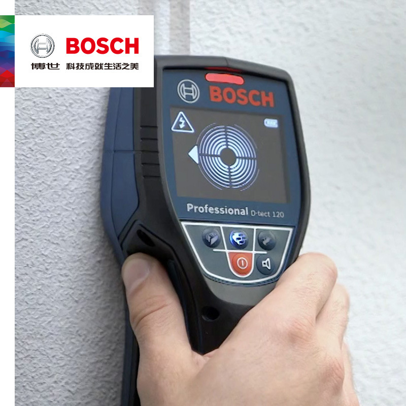 Detector de pared de BOSCH detector de 120 detecta metal/cable/madera/tubería de agua